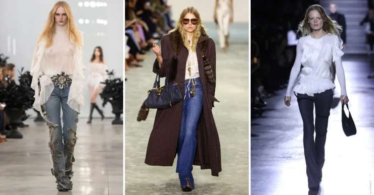 С какой обувью носить модные джинсы этой зимой