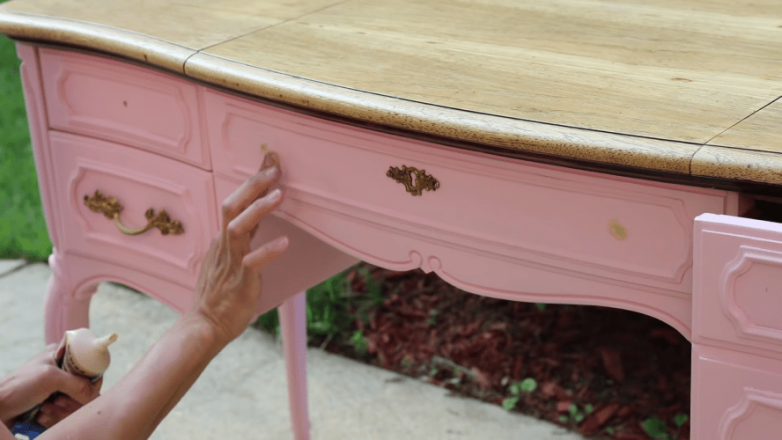 Преображение старого секретера