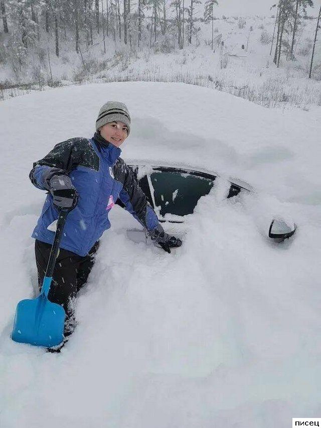 Зимние приколы на прощанье. Кайф!