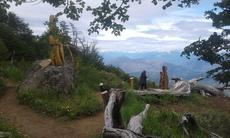Лес скульптур, вдохнувших новую жизнь в мёртвые деревья