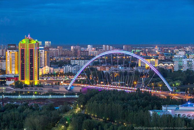 Астана с высоты: лучшие виды казахстанской столицы